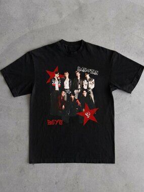 Arirang unisex T-shirt featuring the members of BTS: Merchandise from BTS’s 2026